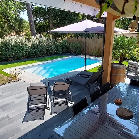 Des Pins - 10 Pers - 5 - Piscine Chauffee - Climatisation - A 5 Min Vila Labenne